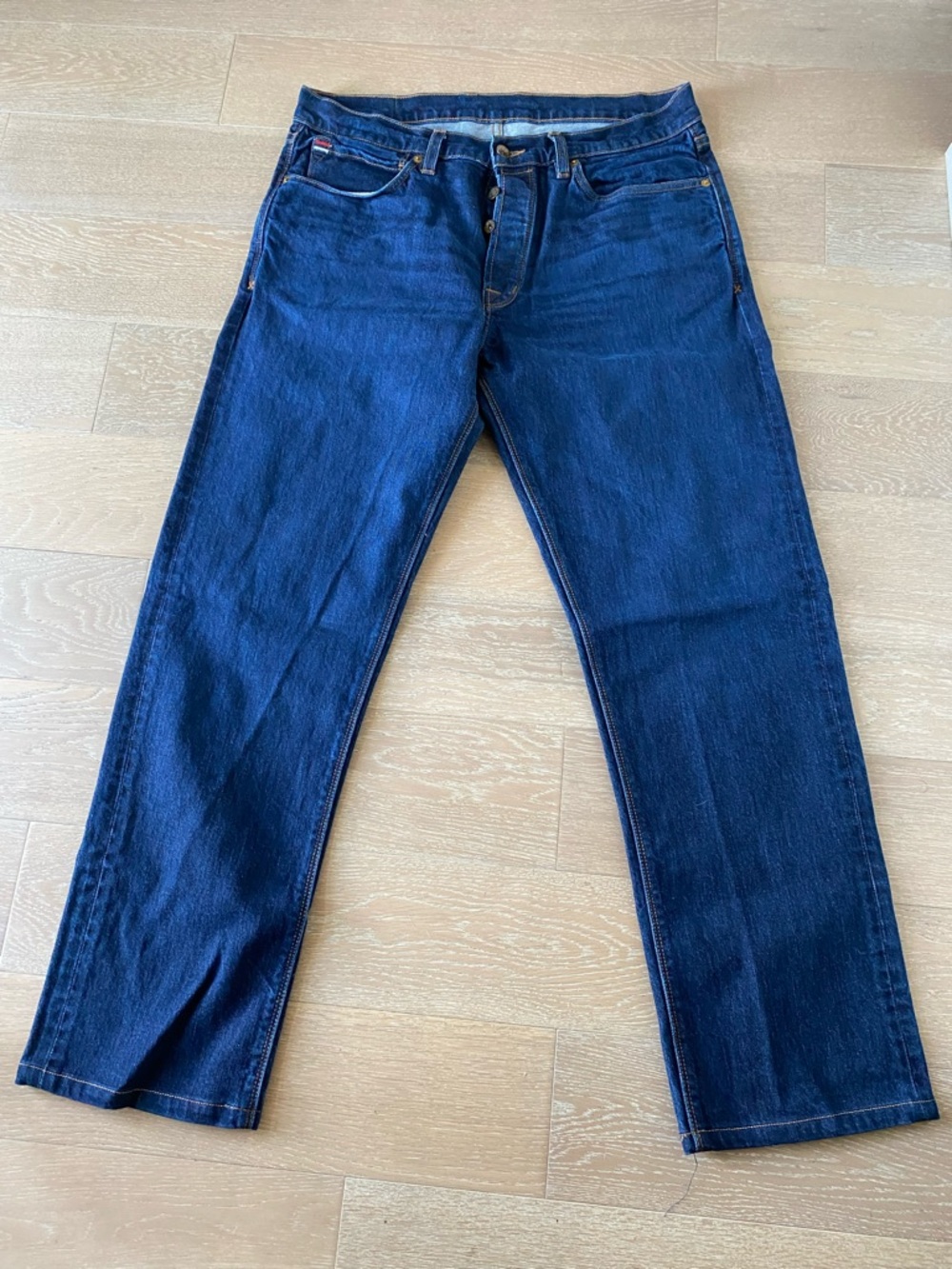 Wies Made Jack Jeans Size 32x30 Mens Dark Wash Blue Made In USA